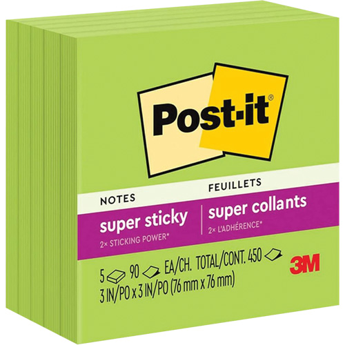 Post-it&reg; Super Sticky Notes Planification Entrepots Molloy