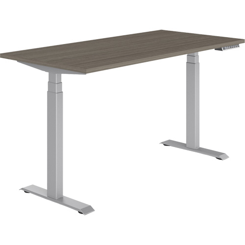 Newland Height-Adjustable Rectangular Table Planification Entrepots Molloy
