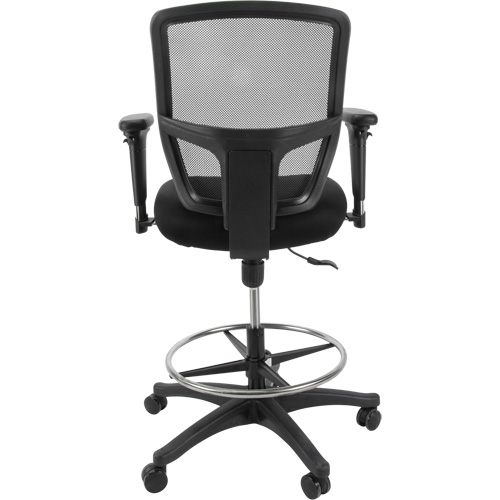 Mesh Work Stool, Mobile, Adjustable Height, 450 lbs. Capacity Planification Entrepots Molloy