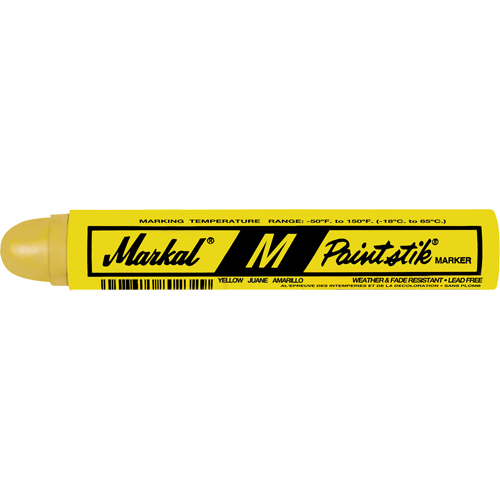M Paintstik&reg; Paint Marker, Solid Stick, Yellow Planification Entrepots Molloy