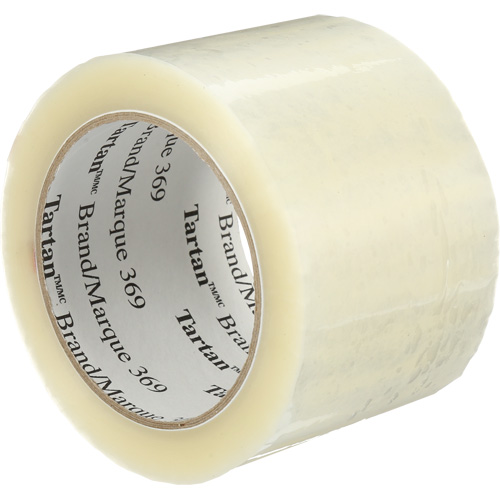 Ruban d'emballage Tartan, Adh&eacute;sif Thermofusible, 1,6 mil, 72 mm (3") x 100 m (330') Planification Entrepots Molloy