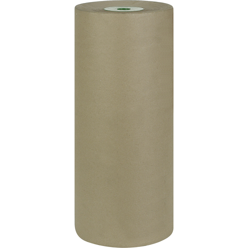 Papier, Kraft, 18" x 600', 15 lb, Rouleau Planification Entrepots Molloy