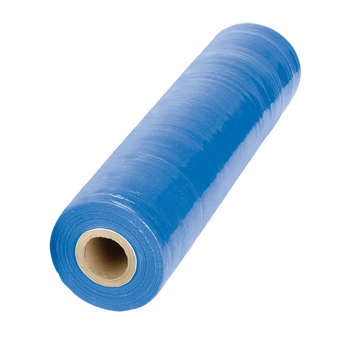 Stretch Wrap, 80 Gauge (20.3 micrometers), 18" x 1000', Blue Planification Entrepots Molloy