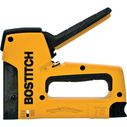 Heavy-Duty Powercrown Tacker, 1/4", 5/16", 3/8", 1/2", 9/16" Planification Entrepots Molloy