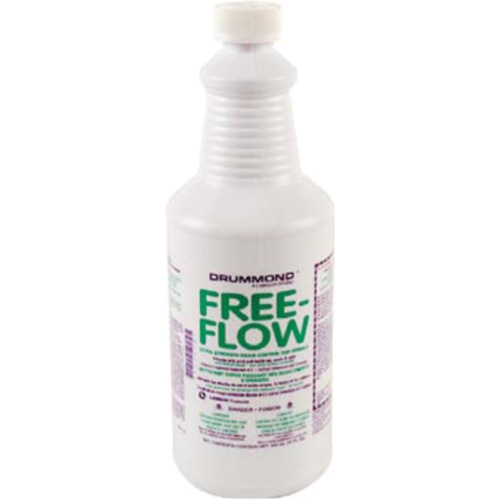 Produit d&eacute;bouchant et d&eacute;sodorisant pour les urinoirs Drummond Free Flow, 32 oz, Bouteille Planification Entrepots Molloy