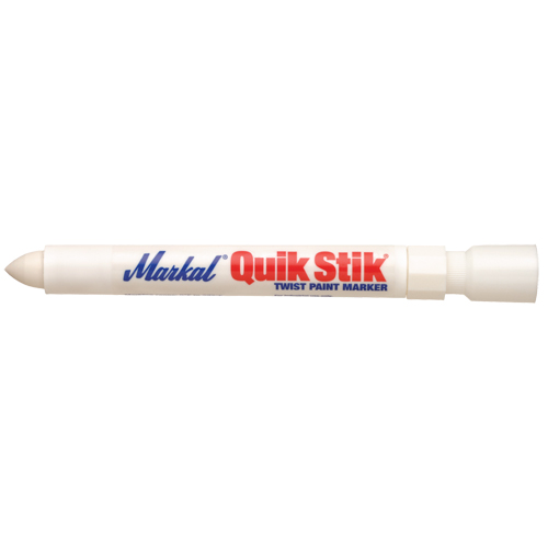 Quik Stik&reg; Twist-Up Paint Markers, Solid Stick, White Planification Entrepots Molloy