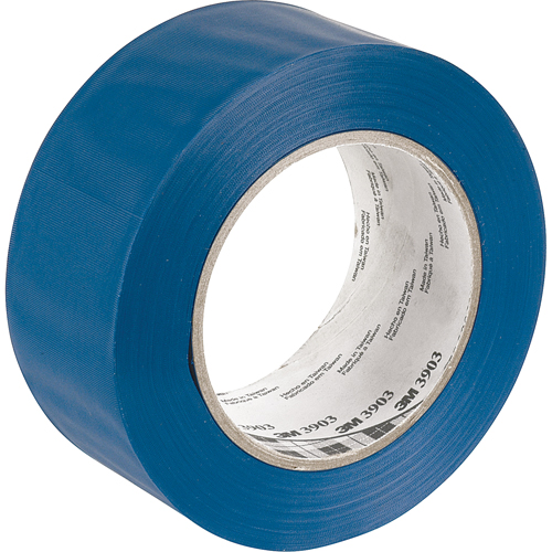3903 Vinyl Duct Tape, 50 mm (2") W x 45.5 m (149.25') L, 6.3 mils, Blue Planification Entrepots Molloy