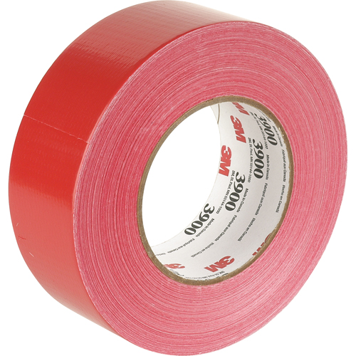 3900 Multi-Purpose Duct Tape, 8 mils, Red, 48 mm (2") x 55 m (180') Planification Entrepots Molloy