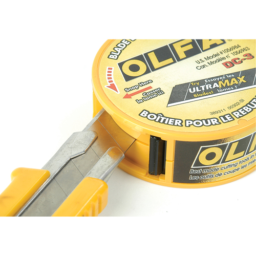 Boîte jetable pour lames usag&eacute;es Planification Entrepots Molloy