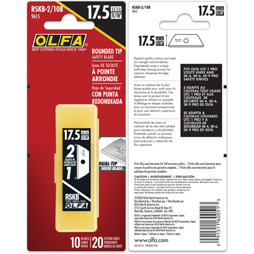 Couteaux s&eacute;curitaires Flex-Guard, Style Simple Planification Entrepots Molloy