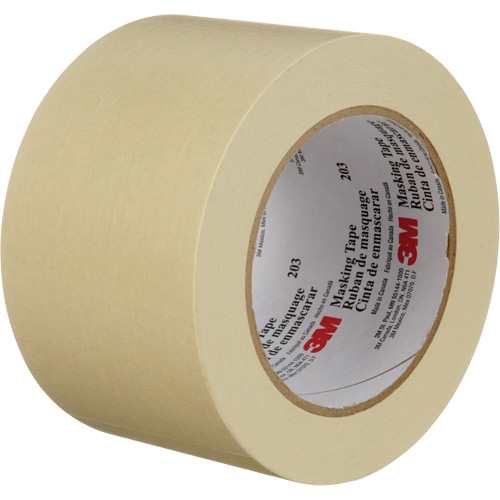 Highland 203 Masking Tape, 72 mm (3") x 55 m (180'), Beige Planification Entrepots Molloy