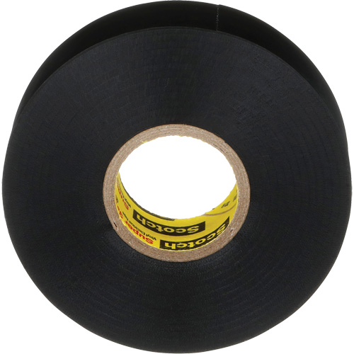 Rubans Super 33+ Scotch, 19 mm (3/4") x 20,1 m (66'), Noir, 7 mils Planification Entrepots Molloy