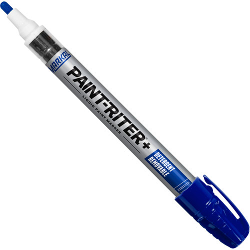 Paint-Riter&reg;+ Detergent Removable Paint Marker, Liquid, Blue Planification Entrepots Molloy