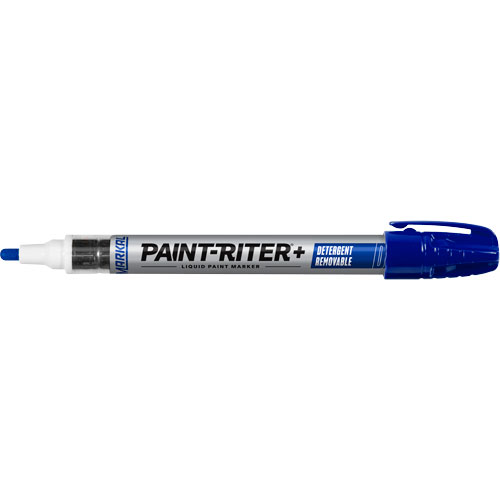 Paint-Riter&reg;+ Detergent Removable Paint Marker, Liquid, Blue Planification Entrepots Molloy