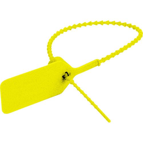 Pull-Tite II Embossed Security Seal – Sealed Do Not Remove, 9", Plastic, Pull-Through Planification Entrepots Molloy