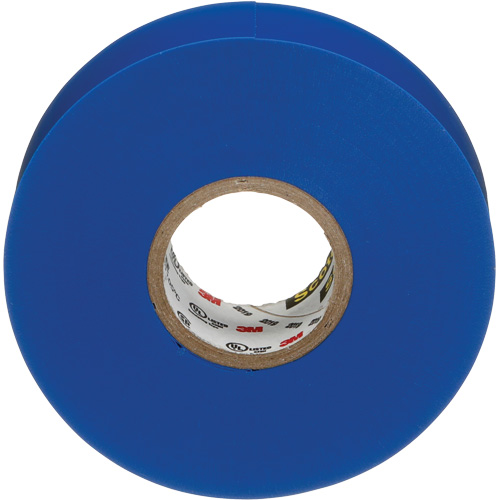 Scotch&reg; 35 Colour Coded Tape, 19 mm (3/4") x 20.1 m (66'), Blue, 7 mils Planification Entrepots Molloy