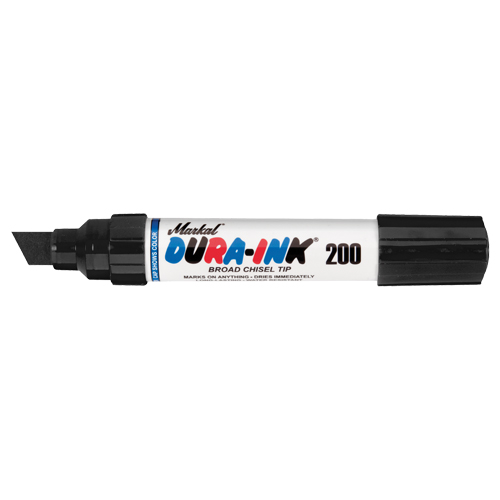 Dura-Ink&reg; - #200 Marker, Chisel, Black Planification Entrepots Molloy