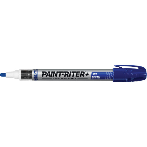 Paint-Riter&reg; + Oily Surface Marker, Liquid, Blue Planification Entrepots Molloy