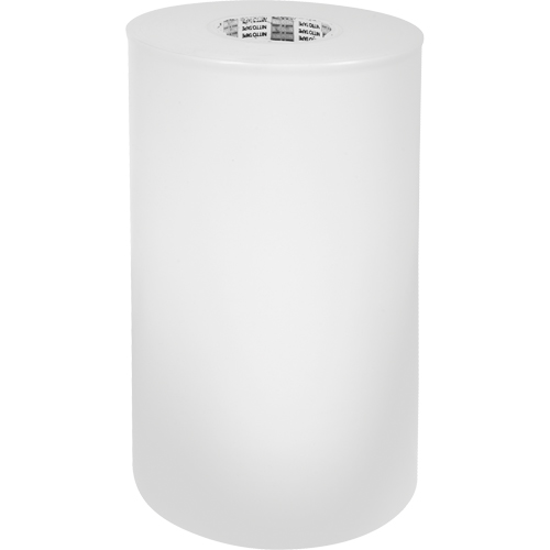 Film protecteur amovible, Vinyle, 305 mm (12") la x 201,2 m (660') lo, 4 mils &eacute;pais Planification Entrepots Molloy