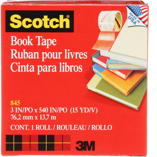 Ruban pour la r&eacute;paration de livres Scotch Planification Entrepots Molloy