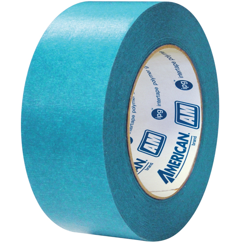 American&reg; Aqua Mask Medium Grade Masking Tape, 18 mm (3/4") x 55 m (180'), Blue Planification Entrepots Molloy