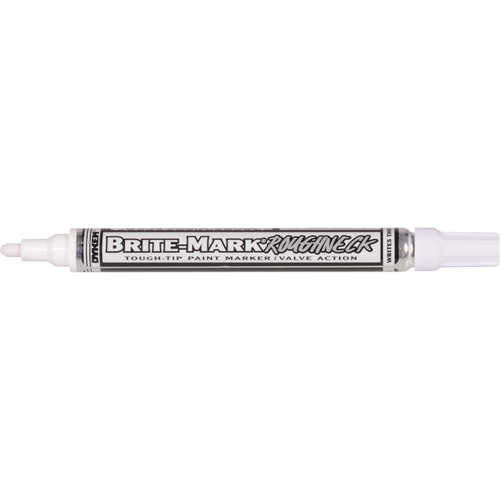Brite-Mark&reg; RoughNeck Marker, Liquid, White Planification Entrepots Molloy