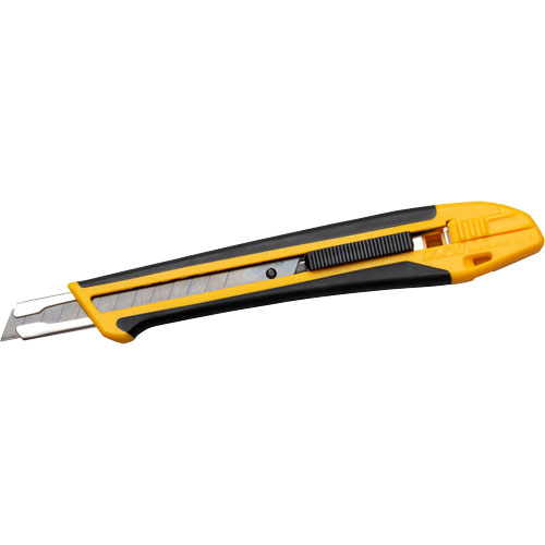 Reinforced Precision Knife, 9 mm, Carbon Steel, Fibreglass Handle Planification Entrepots Molloy