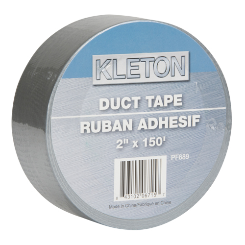 Utility Grade Duct Tape, 6 mils, Silver, 50 mm (2") x 45 m (148') Planification Entrepots Molloy