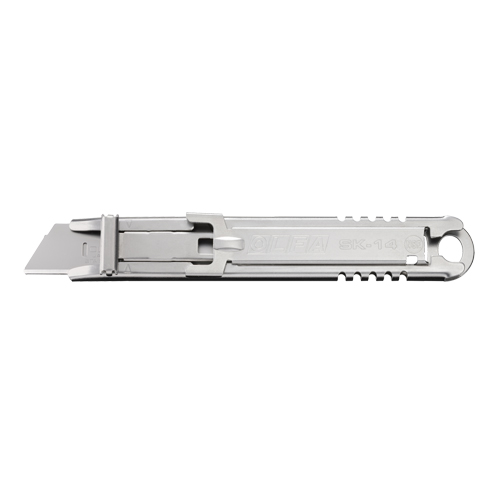 Self-Retracting Safety Knife, 14.5 mm, Stainless Steel, Stainless Steel Handle Planification Entrepots Molloy