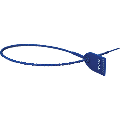 Tug-Tight Seals, 12", Plastic, Pull-Through Planification Entrepots Molloy