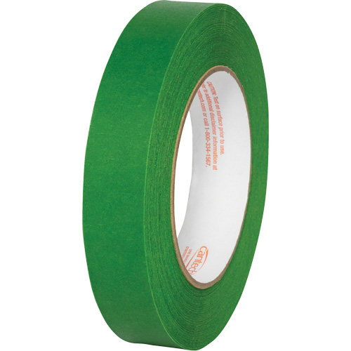 Premium Safe Tack Masking Tape, 24 mm (61/64") x 55 m (180.4'), Green Planification Entrepots Molloy
