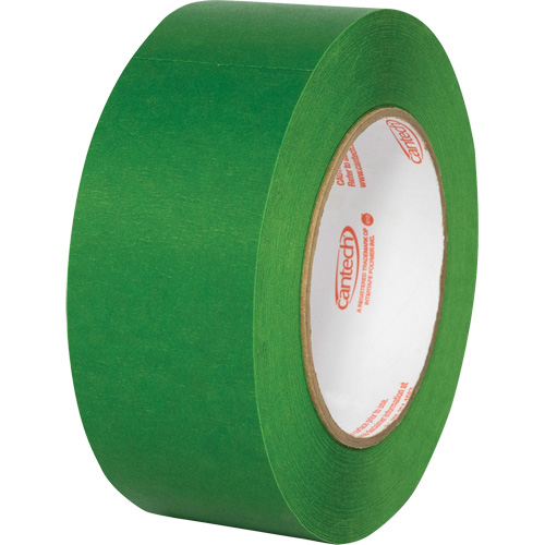 Premium Safe Tack Masking Tape, 48 mm (1-57/64") x 55 m (180.4'), Green Planification Entrepots Molloy