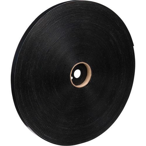 Dual Lock Reclosable Fastener, Hook & Loop, 50 yds x 1", Adhesive, Black Planification Entrepots Molloy