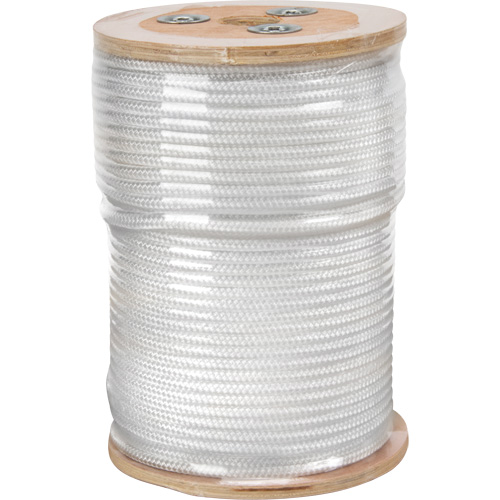 1/4" Braided Rope, Nylon, 250' Planification Entrepots Molloy