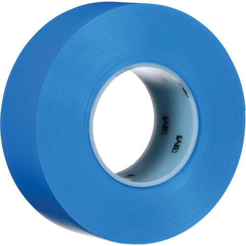 Durable Floor Marking Tape 971, 2" x 108', Vinyl, Blue Planification Entrepots Molloy