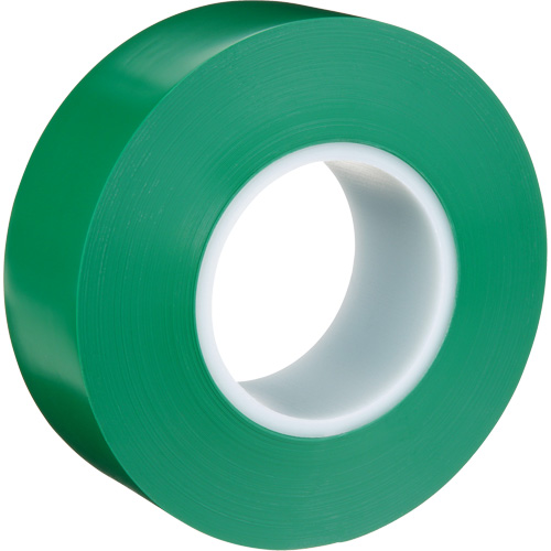 Durable Floor Marking Tape 971, 2" x 108', Vinyl, Green Planification Entrepots Molloy