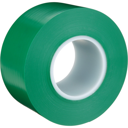 Durable Floor Marking Tape 971, 3" x 108', Vinyl, Green Planification Entrepots Molloy