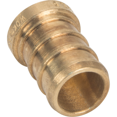 Capuchon de tuyau sans plomb, Tuyau, 1" dia., Laiton Planification Entrepots Molloy