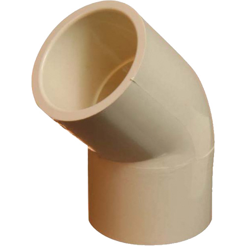 Flowguard Gold&reg; 45° Elbow Fitting, Standard, CPVC, 1/2" Planification Entrepots Molloy