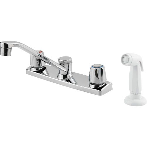 Robinet de cuisine avec pulv&eacute;risateur s&eacute;rie Pfirst Planification Entrepots Molloy