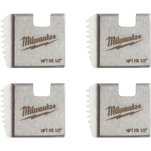 Matrices de tuyauterie portables NPT, Pour tuyau de 1/2", Alliage/Acier rapide Planification Entrepots Molloy