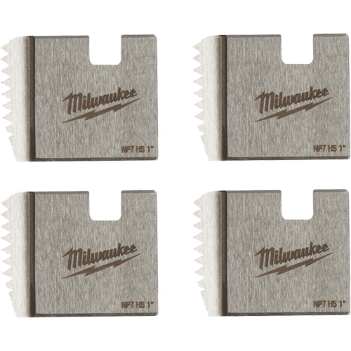 Matrices de tuyauterie portables NPT, Pour tuyau de 1", Alliage/Acier rapide Planification Entrepots Molloy
