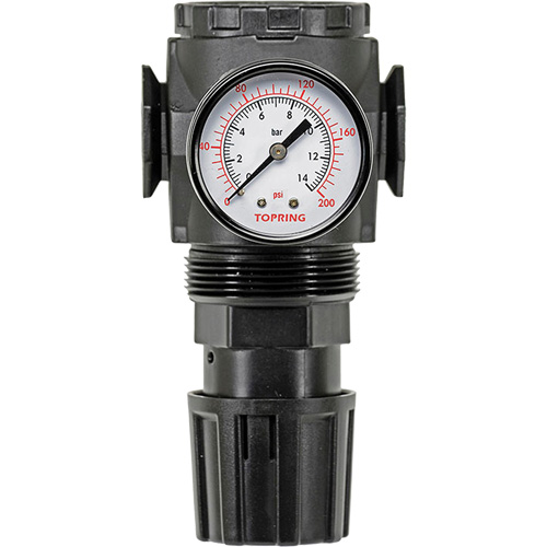 R&eacute;gulateur avec manom&egrave;tre Modulair 300, 1/4" NPT, PSI max. de 300 psi, Canalisation/Modulaire Planification Entrepots Molloy