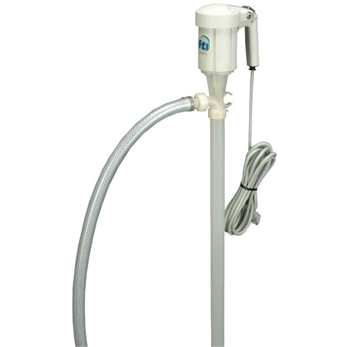 EFV-40 Drum Pump Kit with S1 Motor, Polypropylene/PVDF Planification Entrepots Molloy