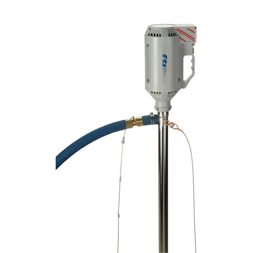 TTS-40 Drum Pump Kit with M7X Motor, Stainless Steel Planification Entrepots Molloy