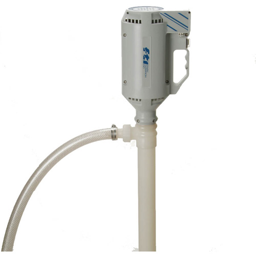 PFV-40 Drum Pump Kit with M3T Motor, PVDF Planification Entrepots Molloy