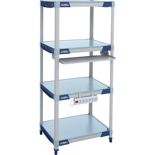 MetroMax i&reg; Shelves, 24" W x 18" D, 800 lbs. Capacity Planification Entrepots Molloy