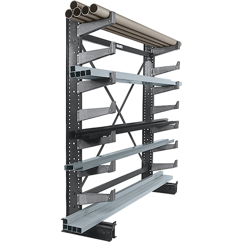 SUPPORT PORTE-A-FAUX QUICK TREE SIMPLE 3' BASE, Un c&ocirc;t&eacute;, Bras de 14", 36" la x 84" h, Capacit&eacute; 1000 lb Planification Entrepots Molloy