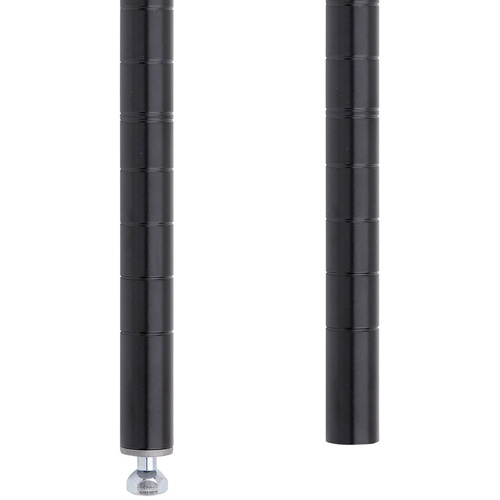 MONTANT ETAGERE STYLISEE14 1/2"H,NOIR Planification Entrepots Molloy
