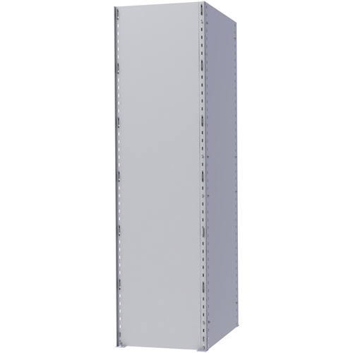 Interlok Boltless Shelving End Panel, 76" H, 12" D, Steel Planification Entrepots Molloy